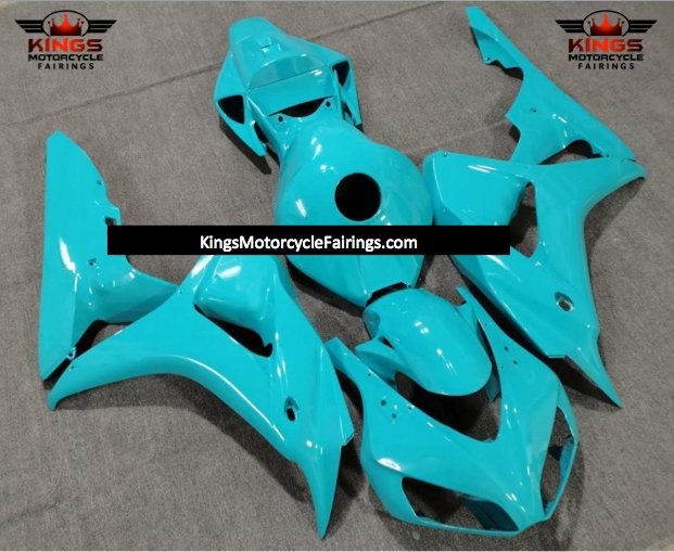 Turquoise Blue Fairing Kit for a 2006 & 2007 Honda CBR1000RR motorcycle