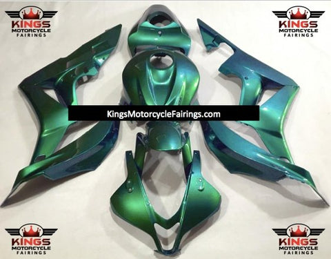 Honda CBR600RR (2007-2008) Green Turquoise Fairings