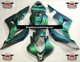 Green Turquoise Fairing Kit for a 2007 and 2008 Honda CBR600RR motorcycle
