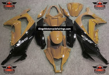 Fairing Kit for a Kawasaki Ninja ZX10R (2016-2020) Caramel & Black