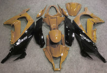 Caramel and Black Fairing Kit for a 2016, 2017, 2018, 2019 & 2020 Kawasaki Ninja ZX-10R motorcycle