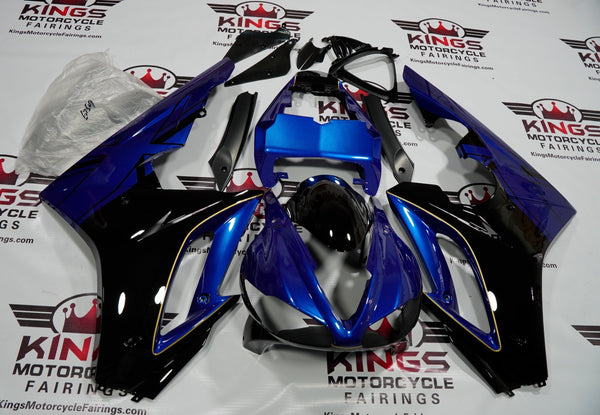 Triumph Daytona 675 Fairings (2006-2008) Black, Blue at KingsMotorcycleFairings.com