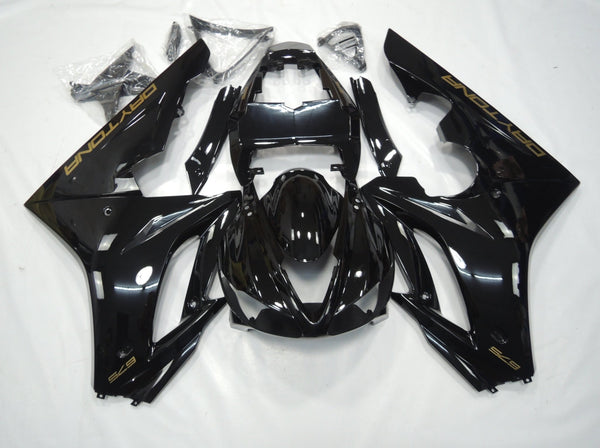 Triumph Daytona 675 (2009-2012) Black & Gold Fairings - KingsMotorcycleFairings.com