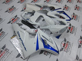 Triumph Daytona 675 (2009-2012) Blue & White Fairings at KingsMotorcycleFairings.com