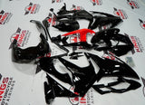 Black and Red Fairing Kit for a 2013, 2014, 2015 & 2016 Triumph Daytona 675 motorcycle
