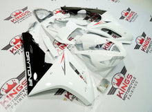 Triumph Daytona 675 Fairing kit (2006-2008) White, Black at KingsMotorcycleFairings.com