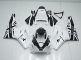 Triumph Daytona 675 Fairings (2006-2008) White, Black Dark Dog at KingsMotorcycleFairings.com