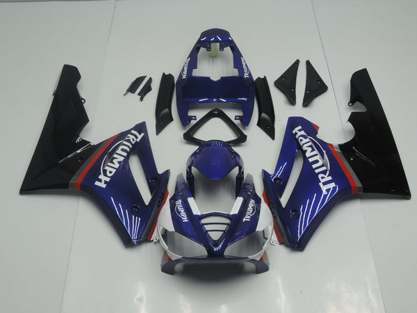 Triumph Daytona 675 Fairings (2009-2012) Blue, Black, Red by KingsMotorcycleFairings.com