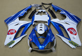 Triumph Daytona 675 Fairings (2009-2012) Blue, White at KingsMotorcycleFairings.com