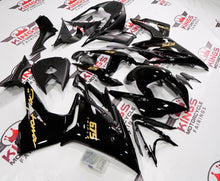 Triumph Daytona 675 Fairings (2013-2016) Black, Gold Fairings at KingsMotorcycleFairings.com