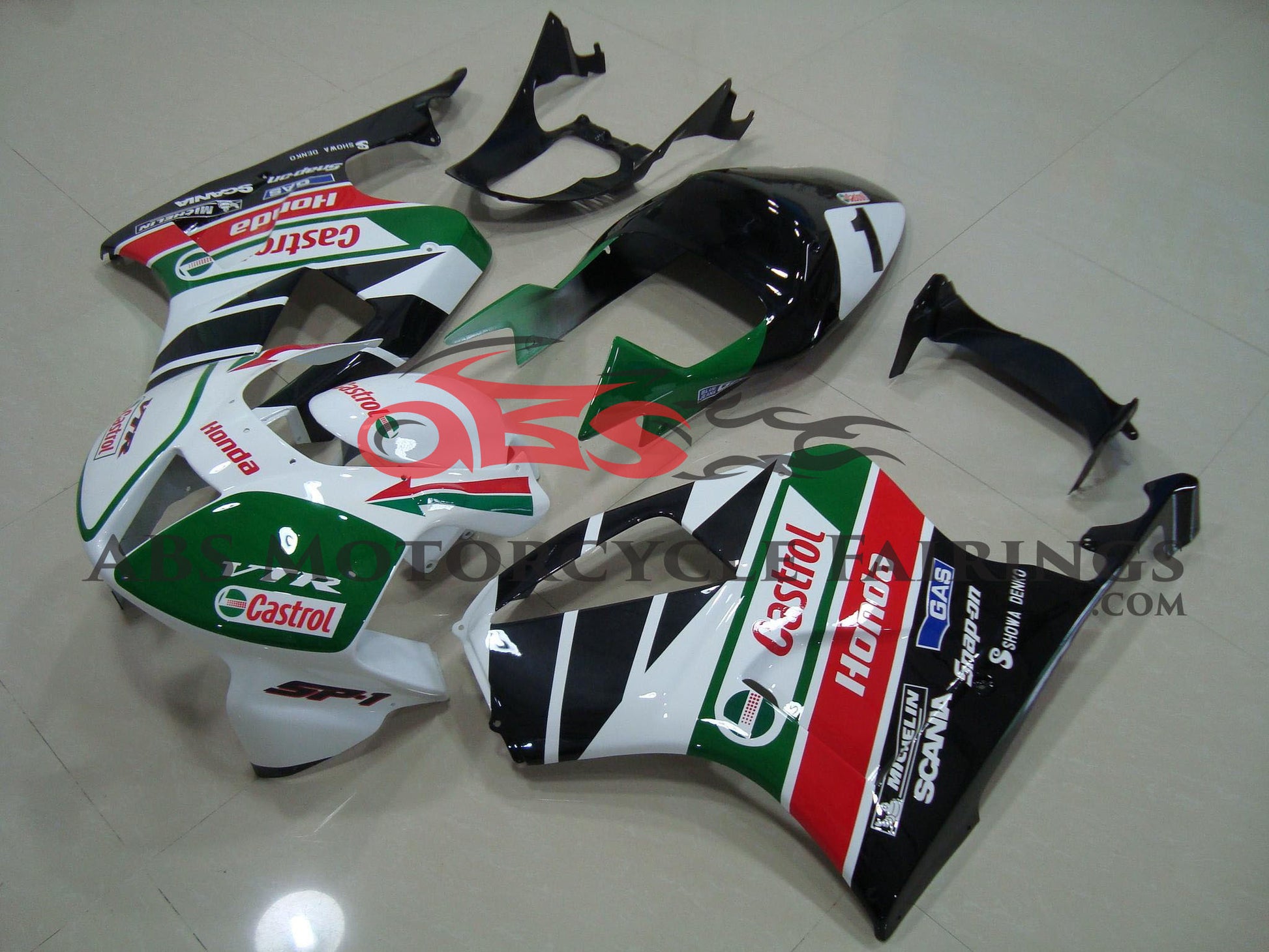 Castrol fairing kit for Honda Honda VTR1000SP1 (2000-2003) motorcycles