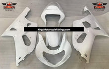 White Fairing Kit for a 2000, 2001, 2002 & 2003 Suzuki GSX-R750 motorcycle