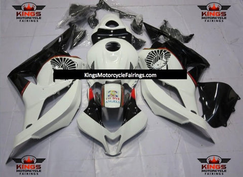 Honda CBR600RR (2009-2012) White & Black Lion Fairings