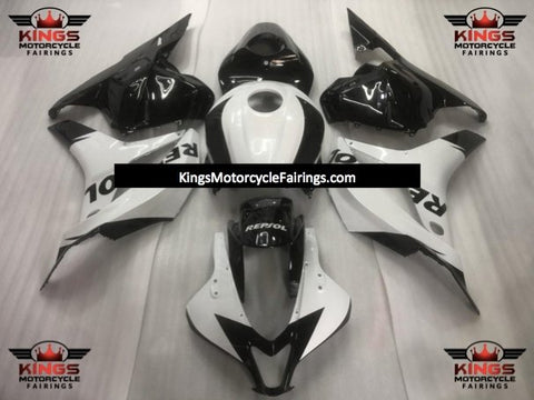 Honda CBR600RR (2009-2012) Black & White Repsol Fairings