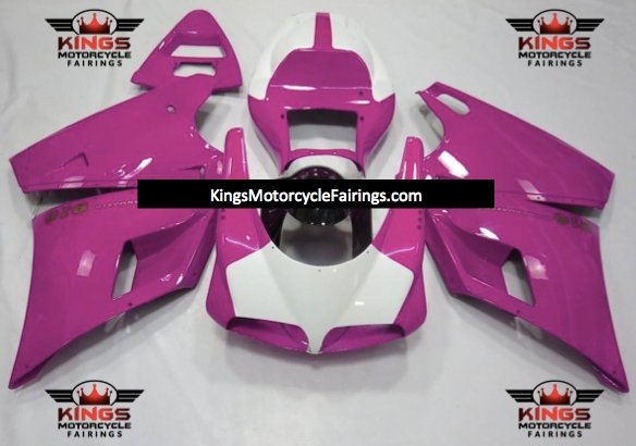 Ducati 998 (2002-2003) White & Pink Fairings