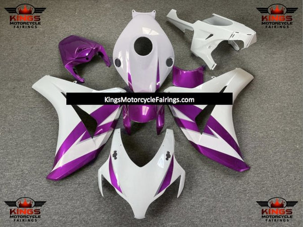 Honda CBR1000RR (2008-2011) White & Purple Fairings