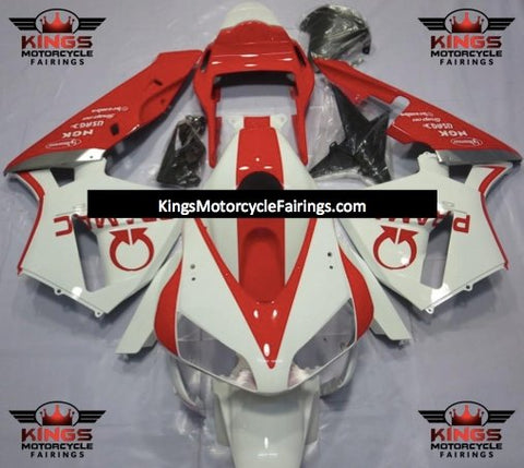 Honda CBR600RR (2003-2004) White & Red Pramac Fairings