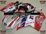 Ducati 848 (2007-2014) Red, White & Blue Bayliss Corse Valsir #21 Fairings