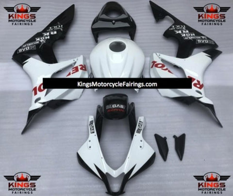 Honda CBR600RR (2007-2008) White, Black & Red Repsol Fairings