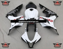 Honda CBR600RR (2007-2008) Matte White, Gloss Black & Red Repsol Fairings