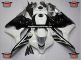 White, Black and Silver Fairing Kit for a 2009, 2010, 2011 & 2012 Honda CBR600RR motorcycle