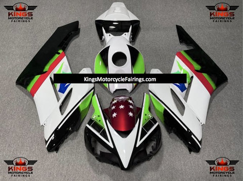 Honda CBR1000RR (2004-2005) White, Black, Green, Red & Blue Fairings