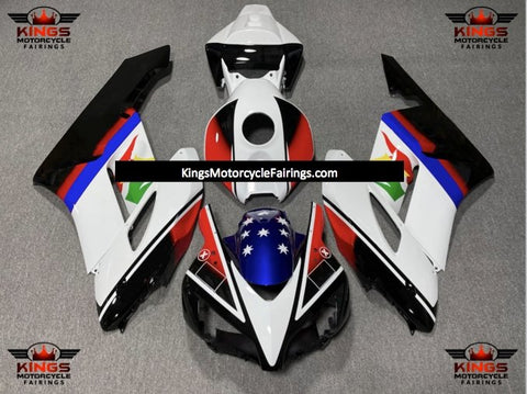 Honda CBR1000RR (2004-2005) White, Black, Red, Blue, Yellow & Green Fairings