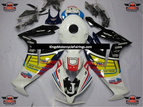 Honda CBR1000RR (2012-2016) White, Black, Yellow, Red & Blue TT Legends Fairings