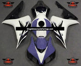 Blue, White and Black Fairing Kit for a 2006 & 2007 Honda CBR1000RR motorcycle