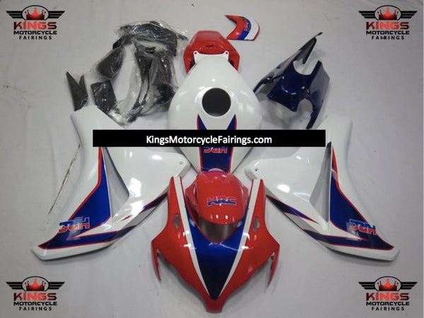 Honda CBR1000RR (2008-2011) Blue, White & Red HRC Fairings