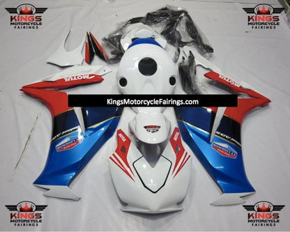 Honda CBR1000RR (2012-2016) White, Blue & Red TT Legends Race Fairings