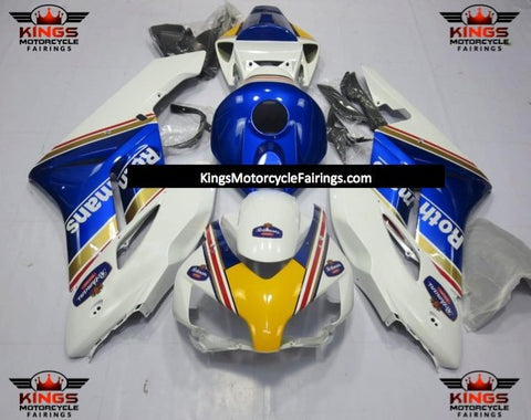 Honda CBR1000RR (2004-2005) White, Blue & Yellow Rothmans Fairings