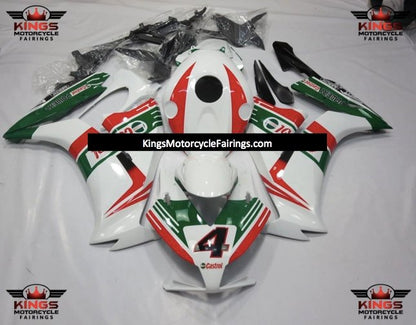Honda CBR1000RR (2012-2016) White, Green & Red Castrol 4 Fairings