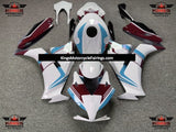 Honda CBR1000RR (2012-2016) White, Light Blue & Maroon Fairings