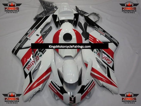 Honda CBR1000RR (2004-2005) White, Red & Green Castrol Fairings