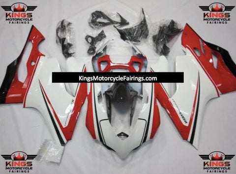 Ducati 1199 (2011-2014) Red, White & BlackFairings