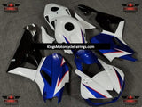 White, Blue, Black and Red Fairing Kit for a 2013, 2014, 2015, 2016, 2017, 2018, 2019, 2020 & 2021 Honda CBR600RR motorcycle