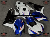 White, Blue, Black and Red Fairing Kit for a 2013, 2014, 2015, 2016, 2017, 2018, 2019, 2020 & 2021 Honda CBR600RR motorcycle
