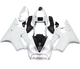 Honda CBR600F4i (2001-2003) White & Black Fairings