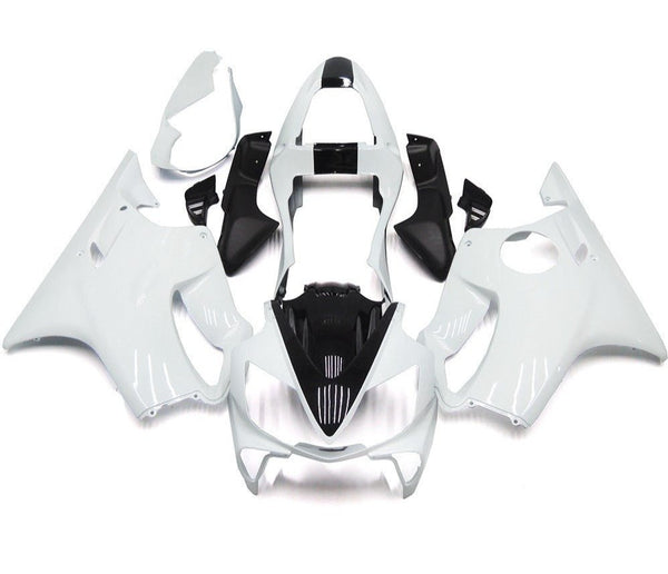 Honda CBR600F4i (2001-2003) White & Black Fairings