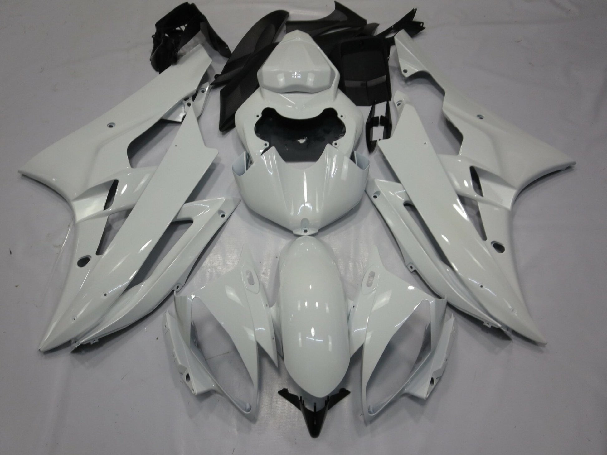 Yamaha YZF-R6 (2006-2007) White Fairings