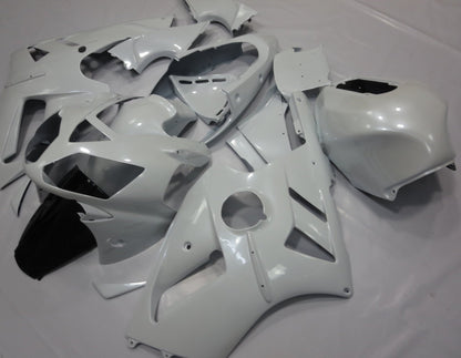 All White Fairing Kit for a 2000 & 2001 Kawasaki ZX-12R motorcycle