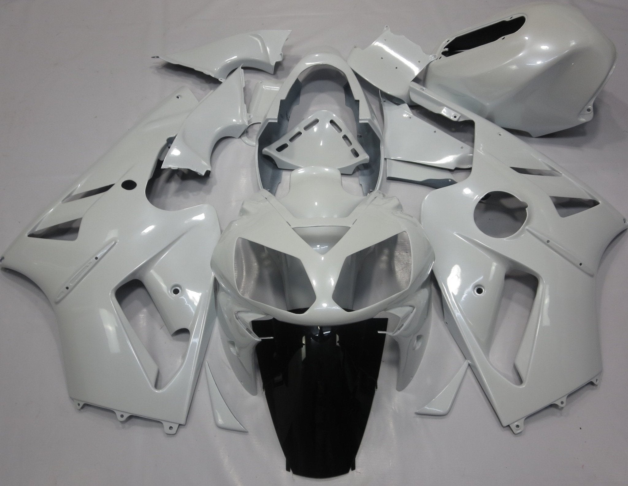 Kawasaki ZX12R (2000-2001) White Fairings