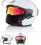 White RO5 Motorcycle Helmet at KingsMotorcycleFairings.com.