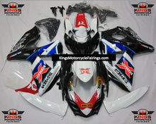 Suzuki GSXR1000 (2009-2016) White, Black, Blue & Red BRUX Fairings