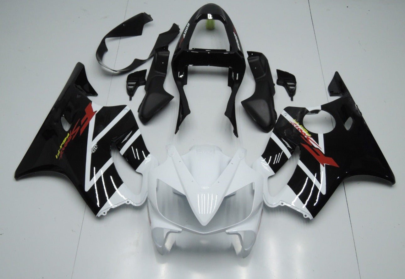 Honda CBR600F4i (2001-2003) White, Black, Red & Yellow Fairings