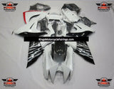 Suzuki GSXR750 (2011-2021) White, Black, Silver & Red Fairings