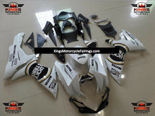 Suzuki GSXR600 (2011-2023) White, Black & Gold Lucky Strike Fairings