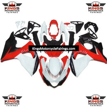 Suzuki GSXR1000 (2009-2016) White, Black & Red Fairings