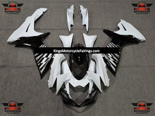Suzuki GSXR600 (2011-2023) White, Black & Silver Checkered Fairings at KingsMotorcycleFairings.com